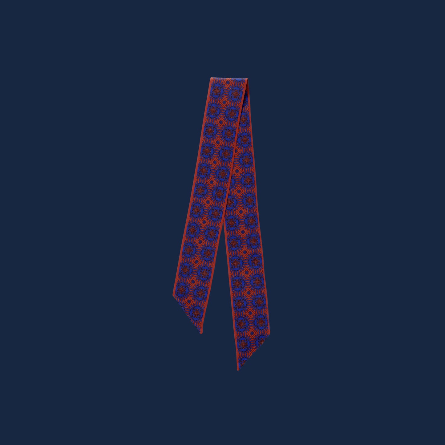 Twilly de soie naturelle — L'héritage du masque